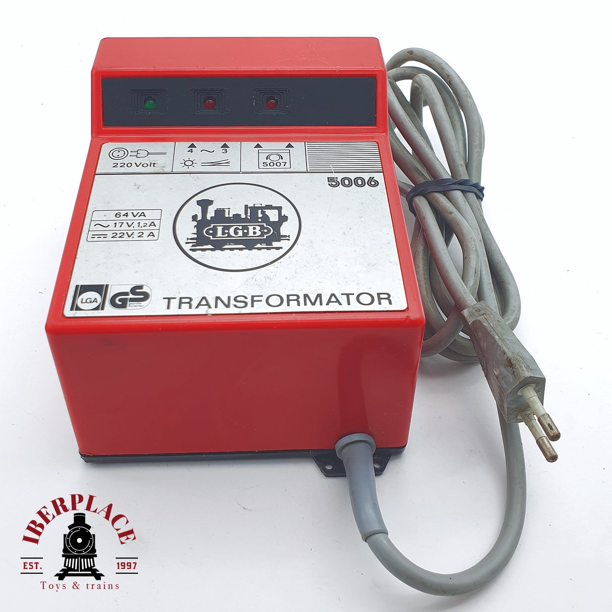 ♻️ 2da mano - L.G.B 5006 Transformador 220V 64VA escala G
