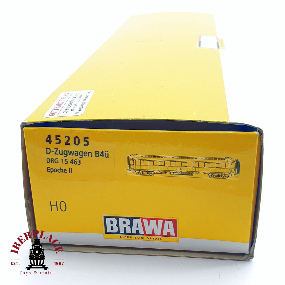 ♻️ Segunda mano - AC BRAWA 45205 vagón pasajeros DRG 15 463 Ep III H0 escala 1:87