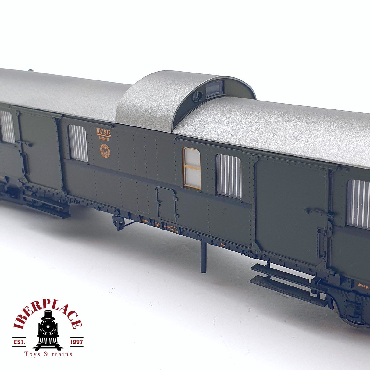 ♻️ Segunda mano - DC BRAWA 45403 vagón pasajeros equipajes DRG 107 912 H0 escala 1:87