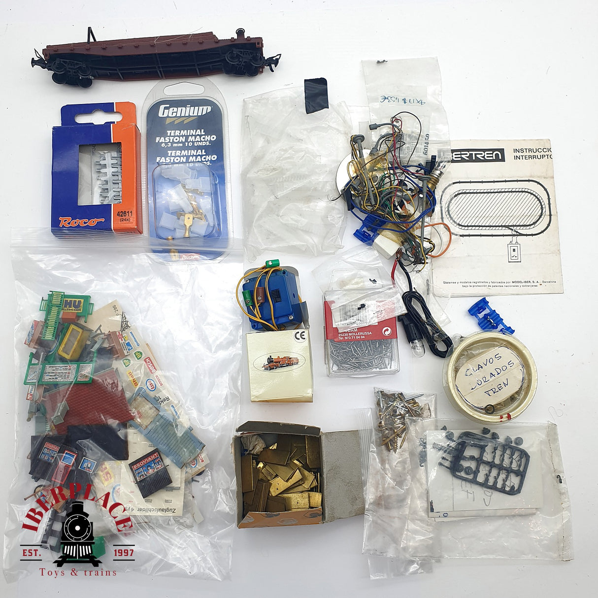 Lote para reparación y bricolaje – ideal para modelistas H0 escala