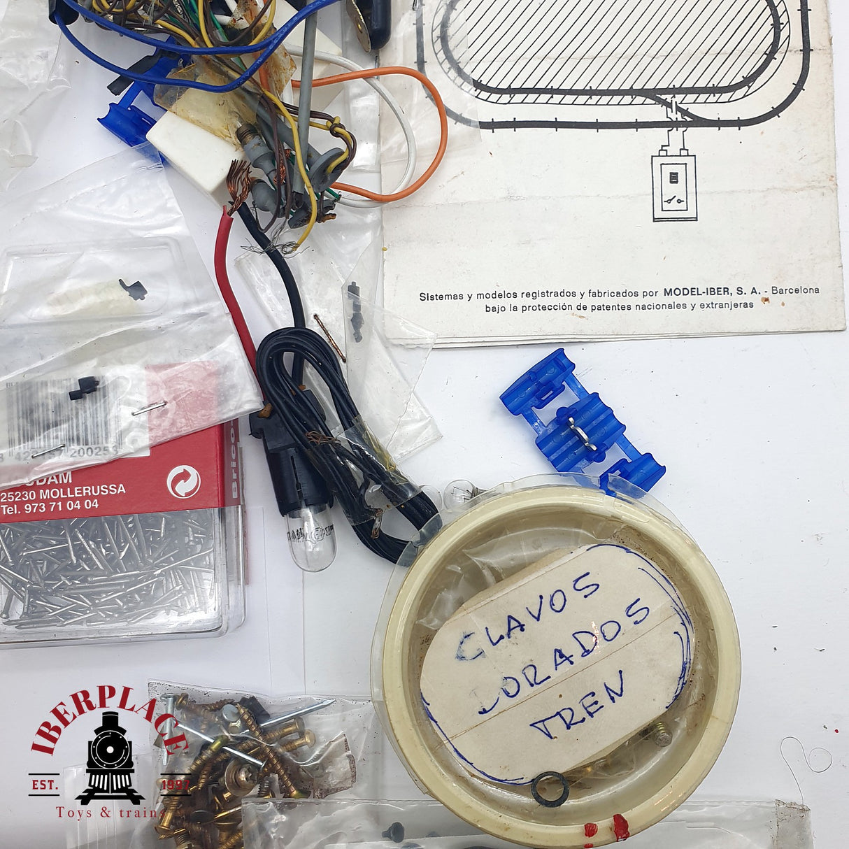 Lote para reparación y bricolaje – ideal para modelistas H0 escala