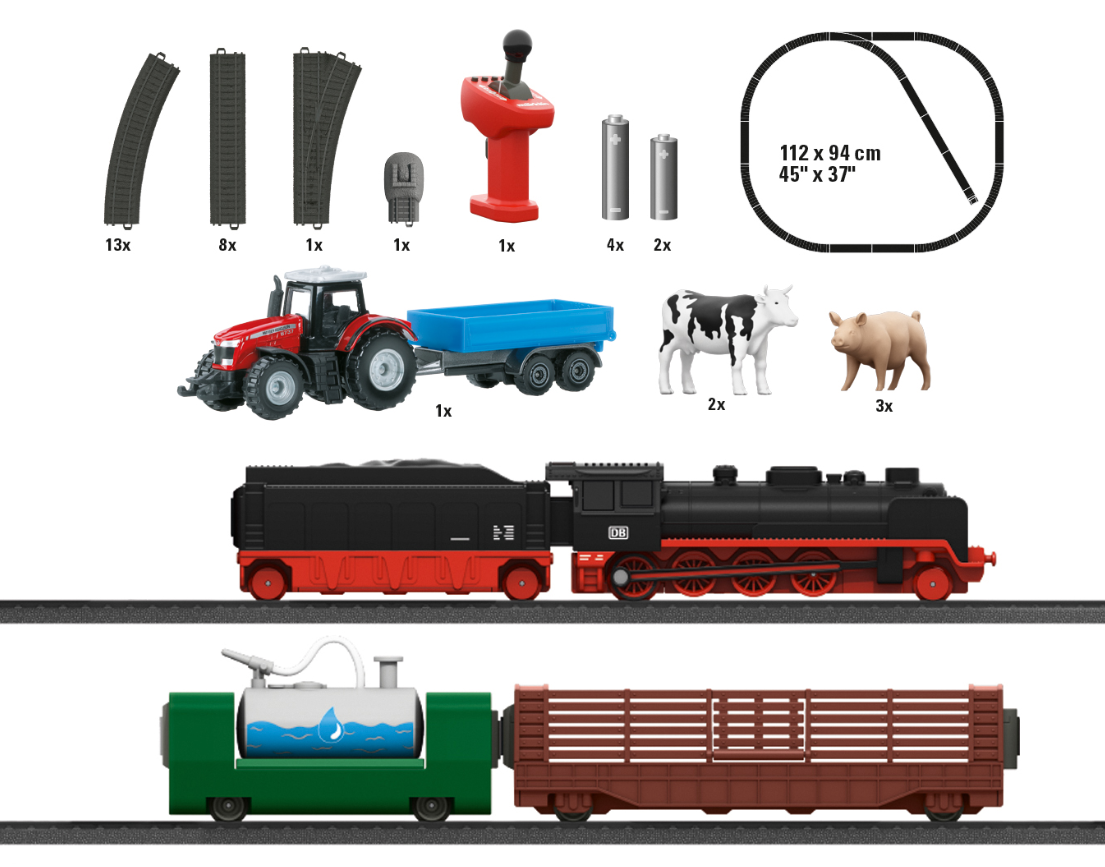 1/87 Märklin my world 29343 Caja de iniciación Farm con sonido y luces escala ho 00