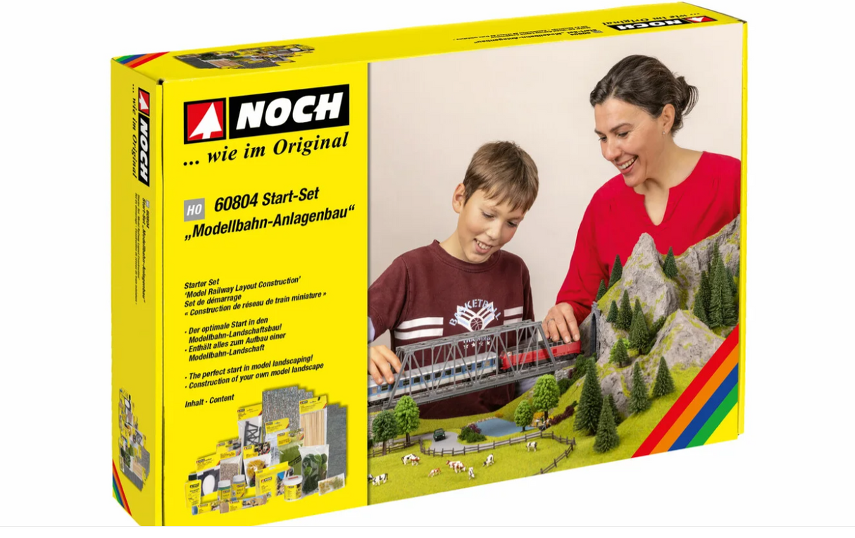 Noch 60804 Starter Set Construcción de maquetas de trenes H0 escala 1:87 ho 00