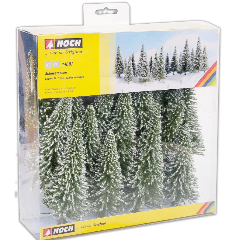 🧨 Liquidación – Noch 24681 abetos nevados H0 Escala 1:87