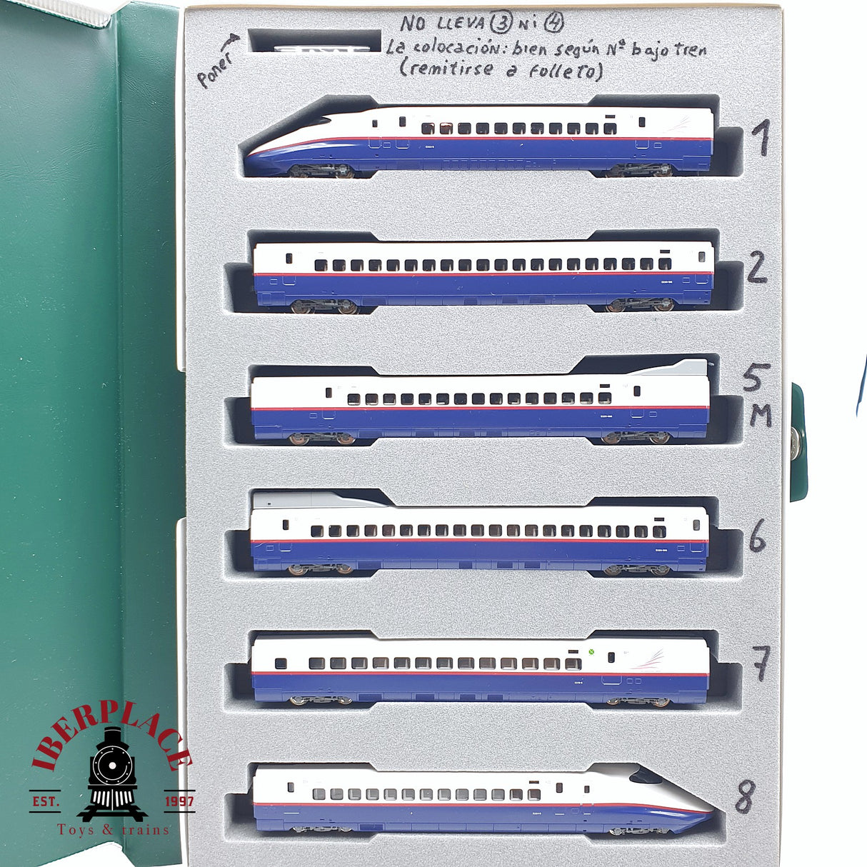 ♻️ Segunda mano - KATO 10-377 Unidad eléctrica de tren East Japan railway company N escala 1:160