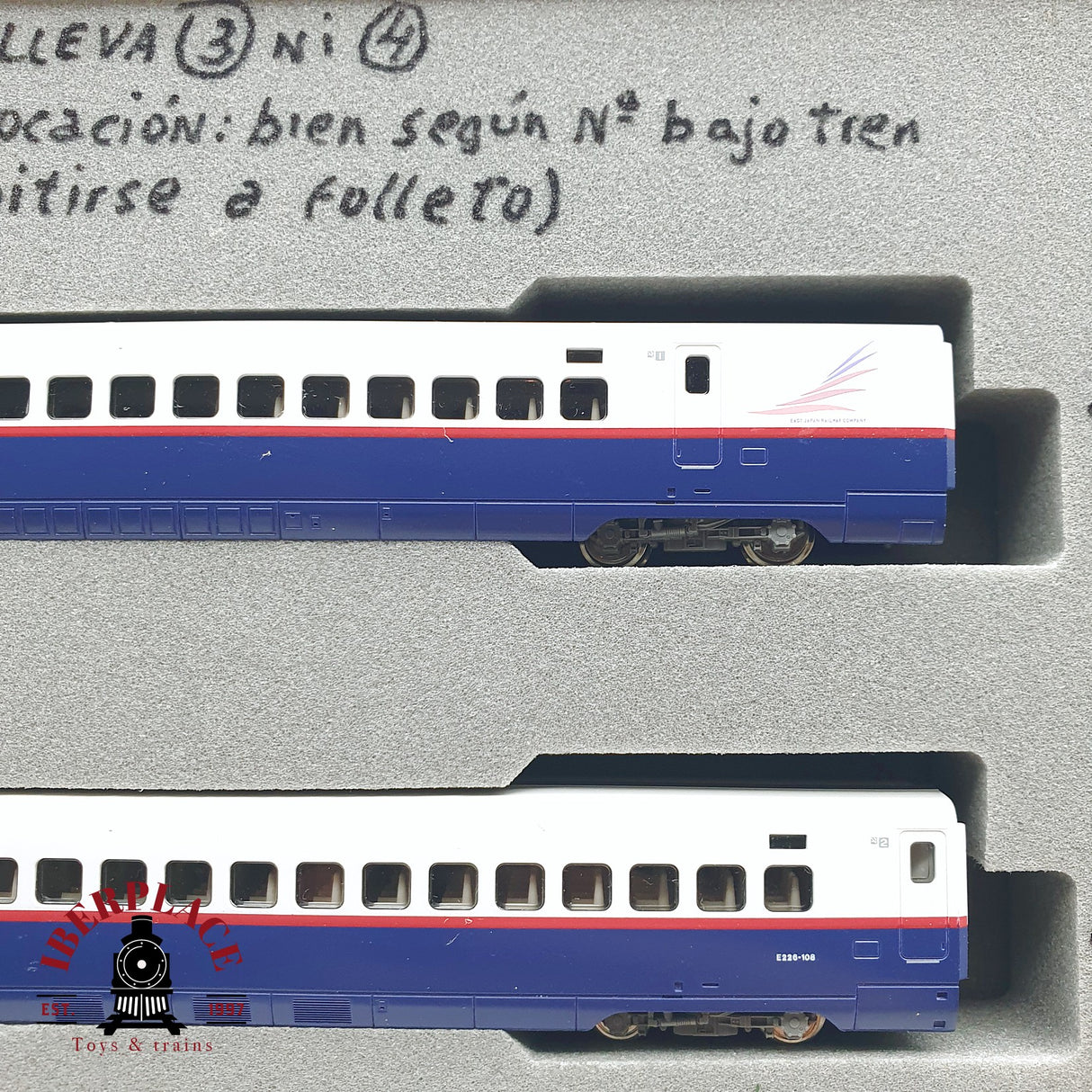 ♻️ Segunda mano - KATO 10-377 Unidad eléctrica de tren East Japan railway company N escala 1:160