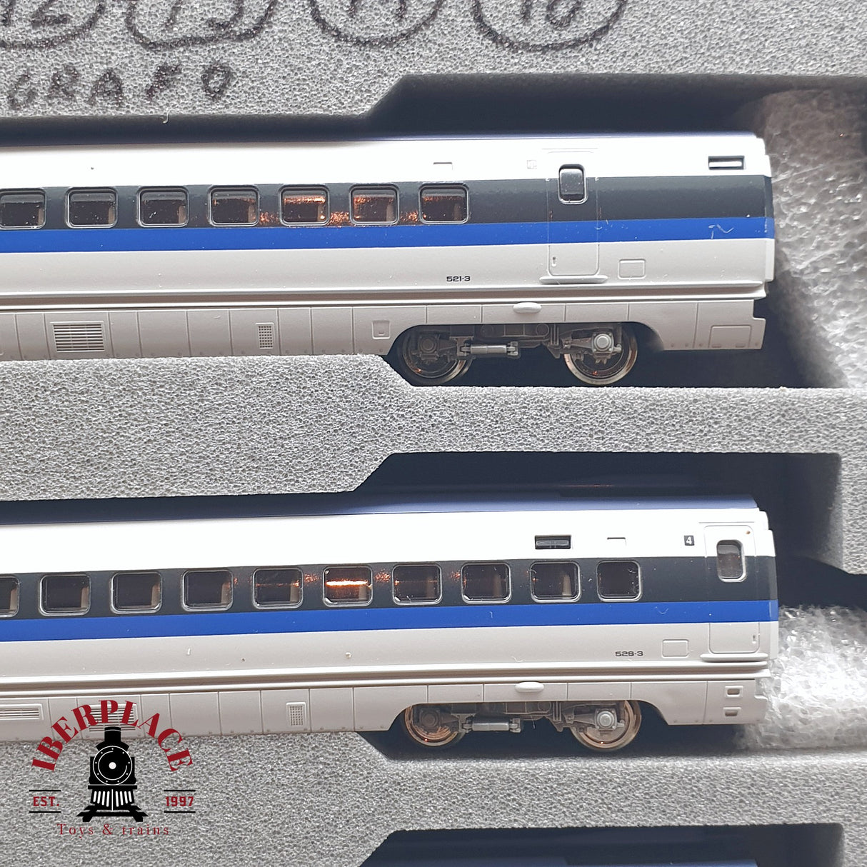 ♻️ Segunda mano - KATO 10-511 Unidad eléctrica de tren JR500 West Japan N escala 1:160