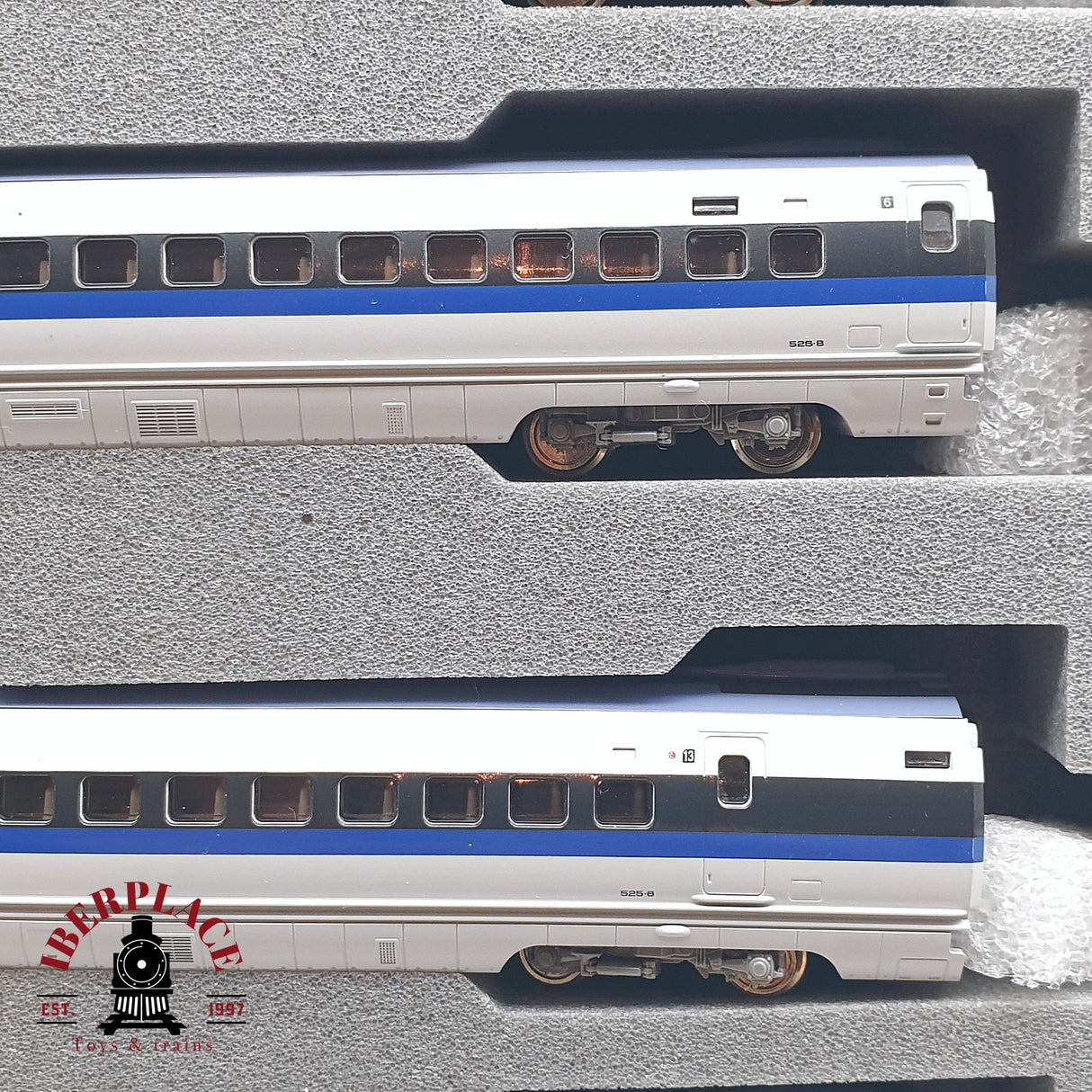 ♻️ Segunda mano - KATO 10-511 Unidad eléctrica de tren JR500 West Japan N escala 1:160