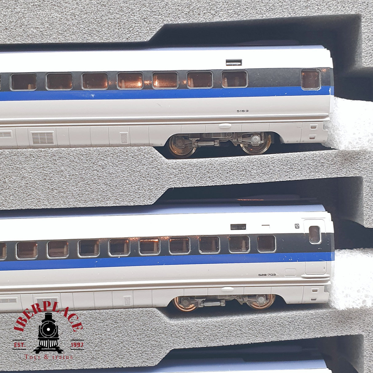 ♻️ Segunda mano - KATO 10-511 Unidad eléctrica de tren JR500 West Japan N escala 1:160