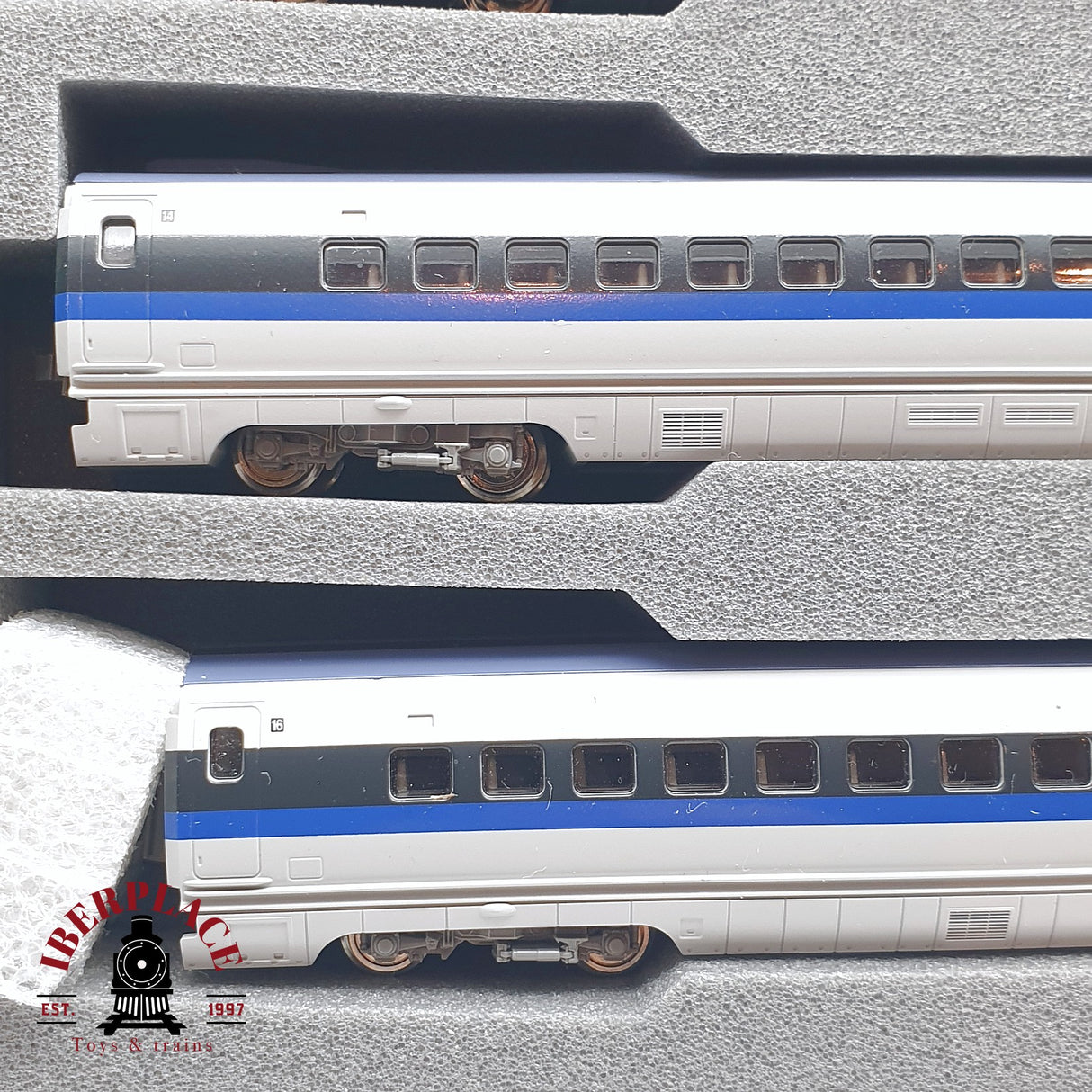 ♻️ Segunda mano - KATO 10-511 Unidad eléctrica de tren JR500 West Japan N escala 1:160