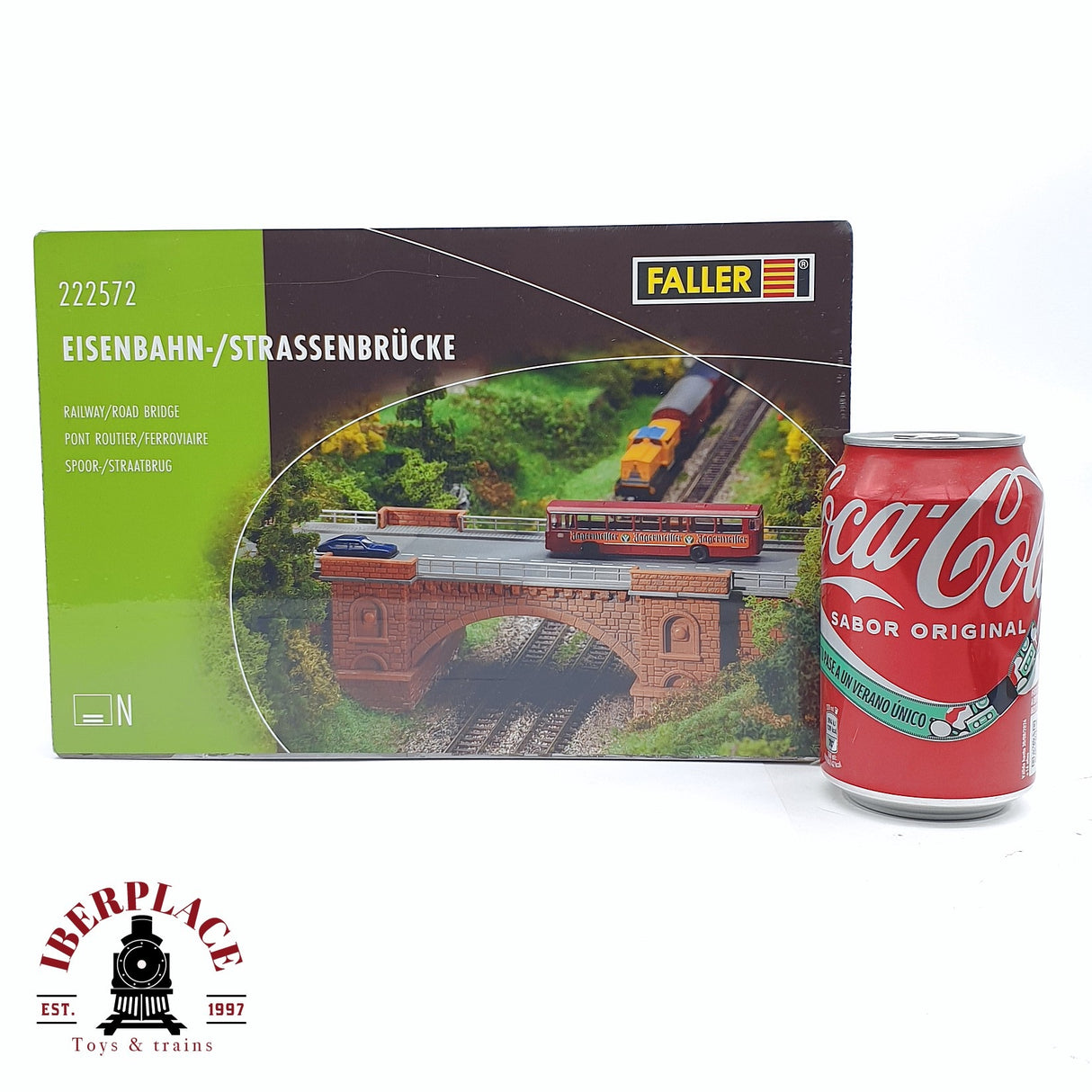 ♻️ Segunda mano - Faller 222572 puente de carretera 192x74x70mm N escala 1:160