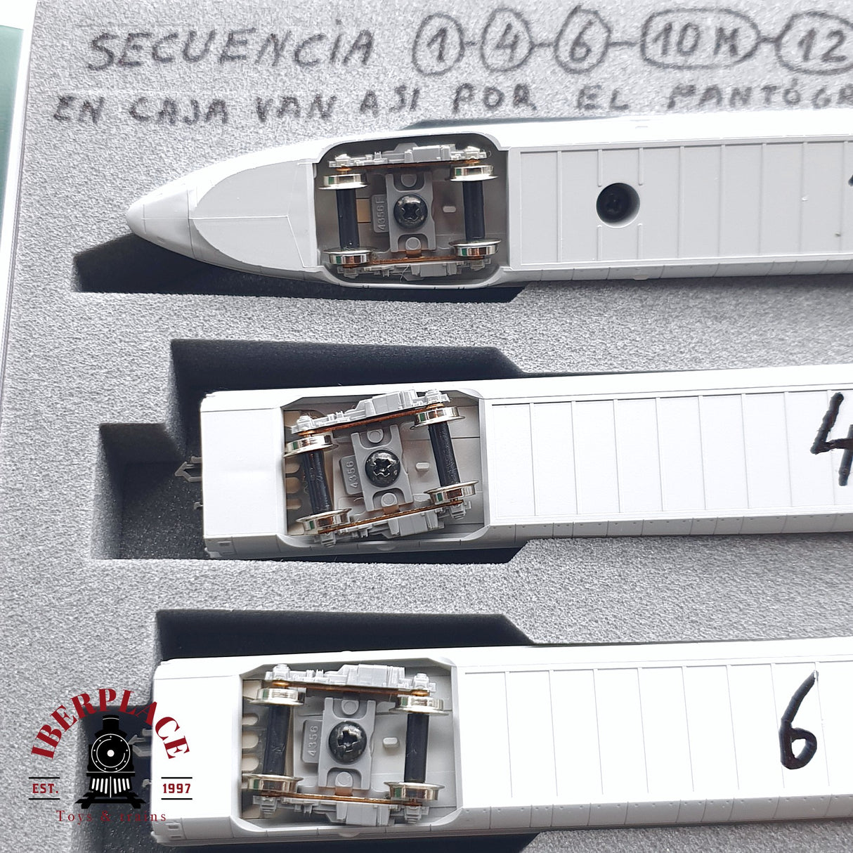 ♻️ Segunda mano - KATO 10-511 Unidad eléctrica de tren JR500 West Japan N escala 1:160