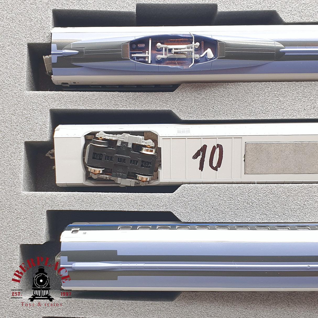 ♻️ Segunda mano - KATO 10-511 Unidad eléctrica de tren JR500 West Japan N escala 1:160