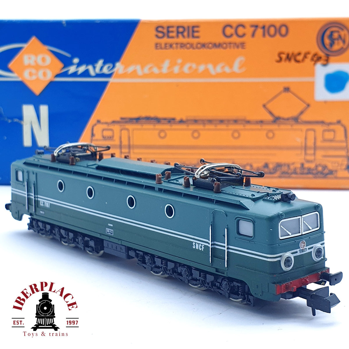 RARE ! TRAIN R. GERARD HO LOCOMOTIVE CC7107 Nu00b0 Y343 ? - A REPARER To RARE ! TRAIN R. GERARD HO LOCOMOTIVE CC7107 Nu00b0 Y343 ? - A REPARER To