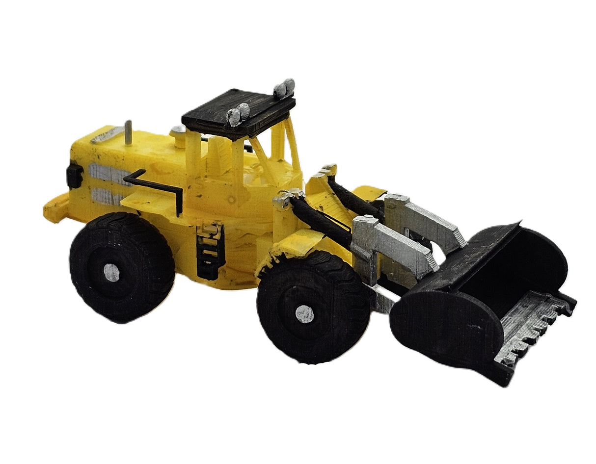IH000001b Cargadora de ruedas para vehículos de obras escala H0 figuras a escala 1:87 auto-modelismo