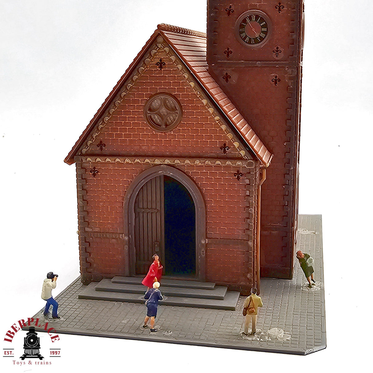 ♻️ 2da mano - Catedral con figuras H0 escala 1:87 A11