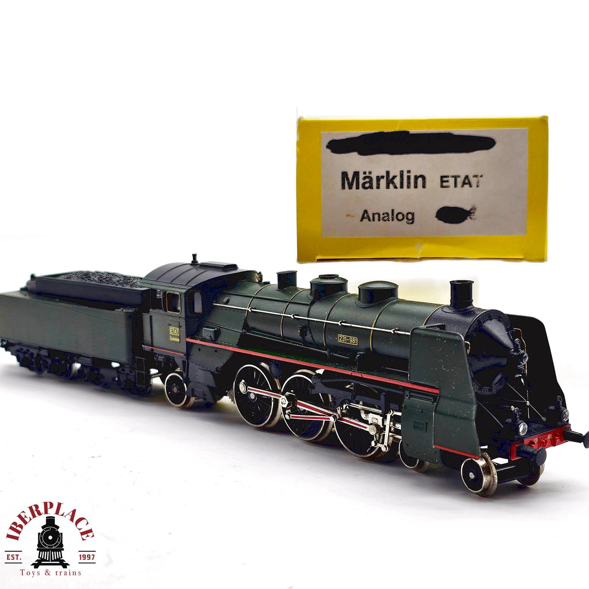 ♻️ 2da mano - Märklin Locomotora ETAT 231-981 H0 escala 1:87 EH011