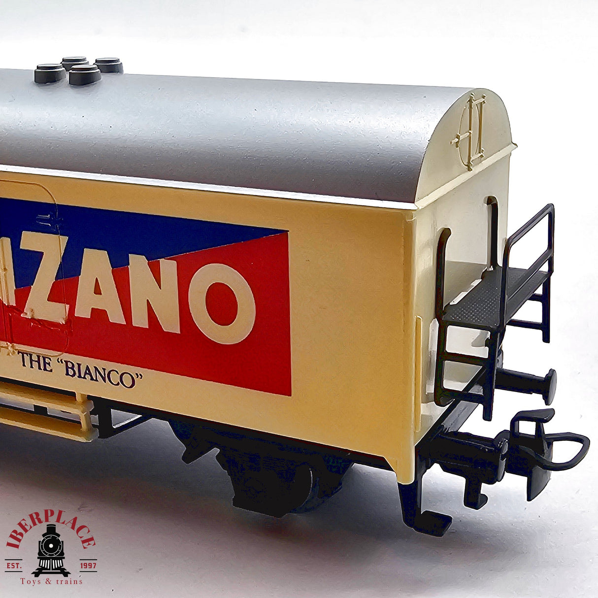♻️ 2da mano - Märklin 4415 vagón cerrado cinzano DB H0 escala 1:87 EH011