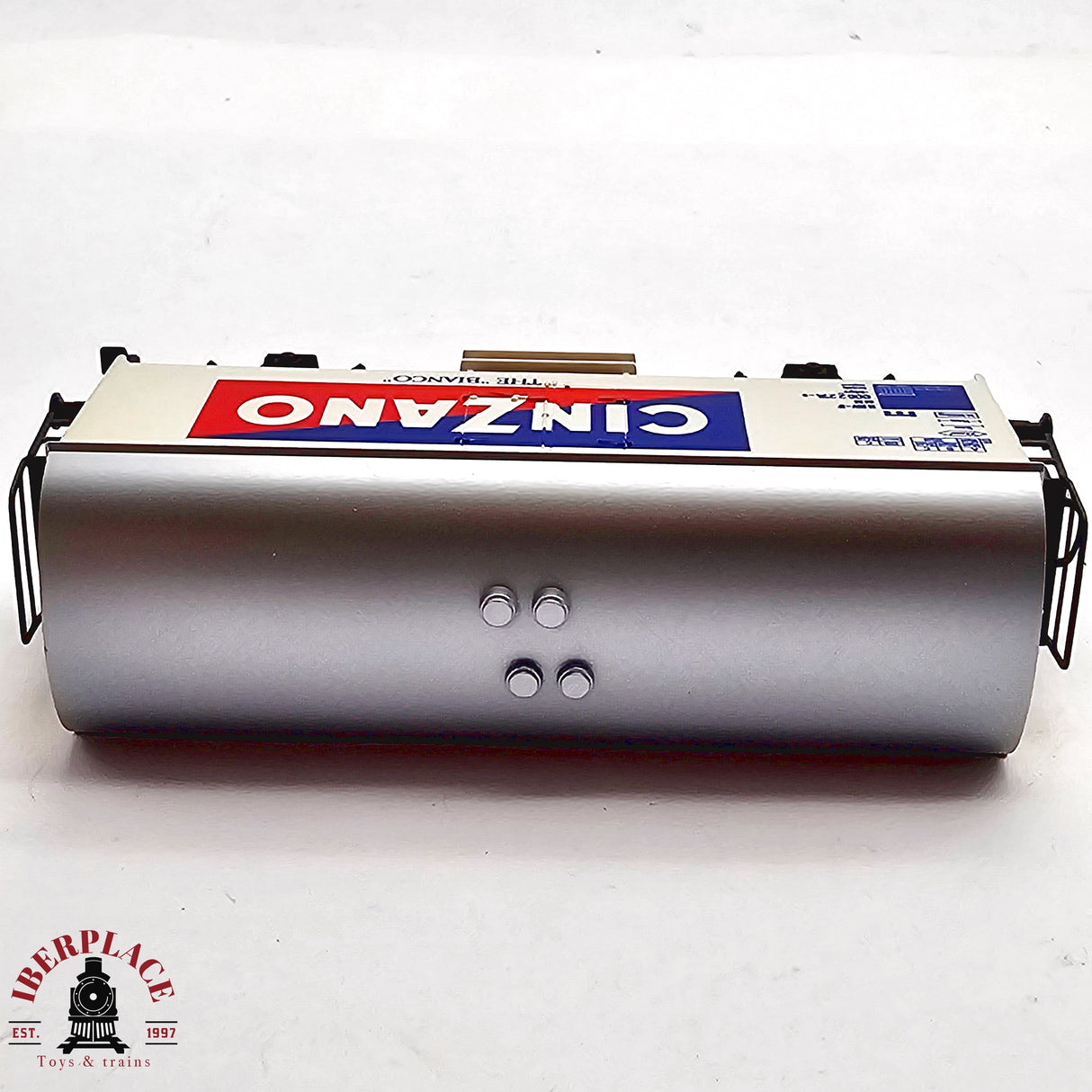 ♻️ 2da mano - Märklin 4415 vagón cerrado cinzano DB H0 escala 1:87 EH011