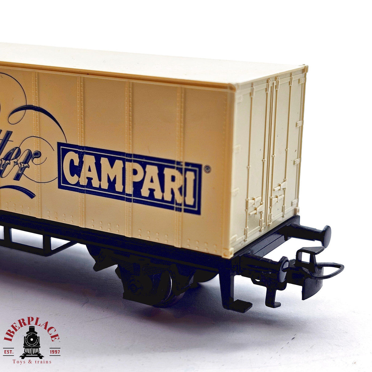 ♻️ 2da mano - Märklin 4481 vagón contenedor Campari DB H0 escala 1:87 EH011