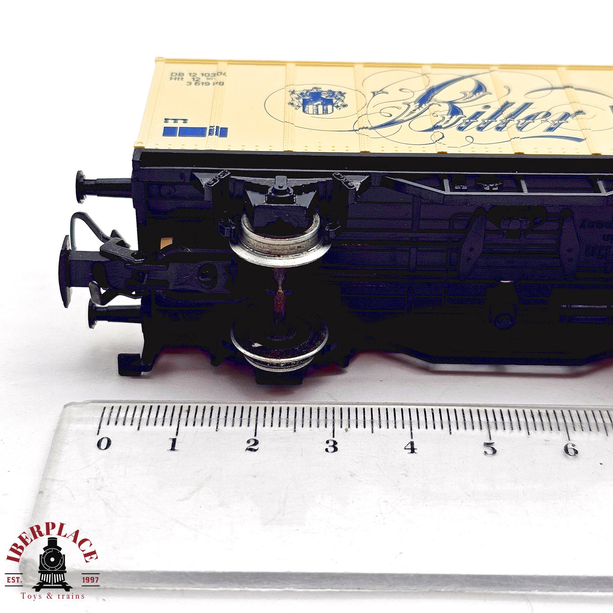 ♻️ 2da mano - Märklin 4481 vagón contenedor Campari DB H0 escala 1:87 EH011