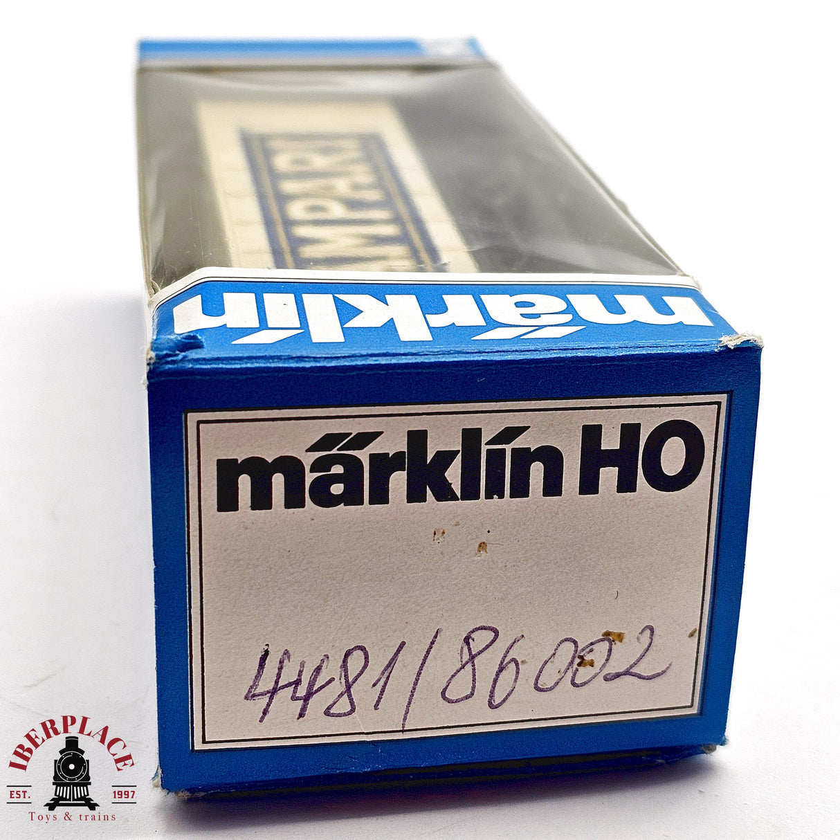 ♻️ 2da mano - Märklin 4481 vagón contenedor Campari DB H0 escala 1:87 EH011