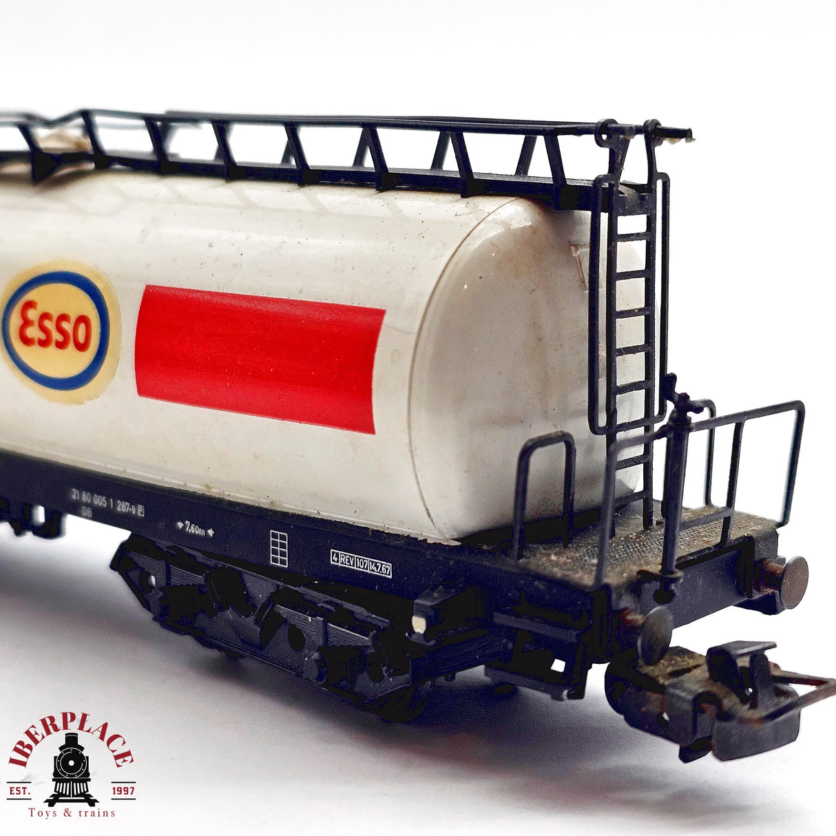 ♻️ 2da mano - Märklin 4650 vagón cisterna ESSO DB H0 escala 1:87 EH011
