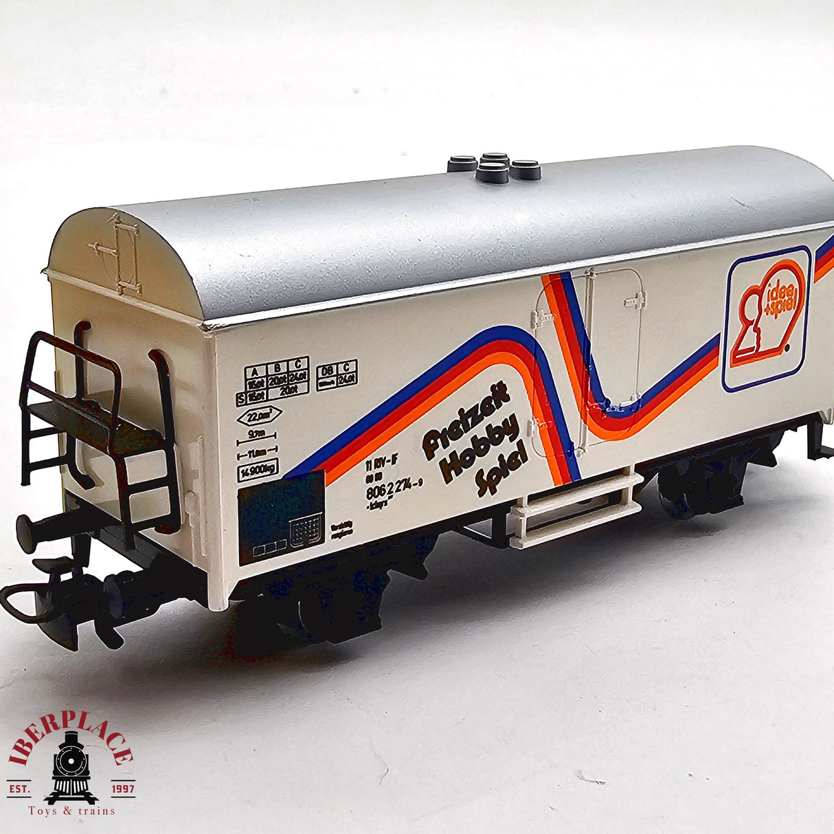 ♻️ 2da mano - AC Märklin 4415 vagón cerrado Freizeit Hobby Spiel DB H0 escala 1:87 EH011