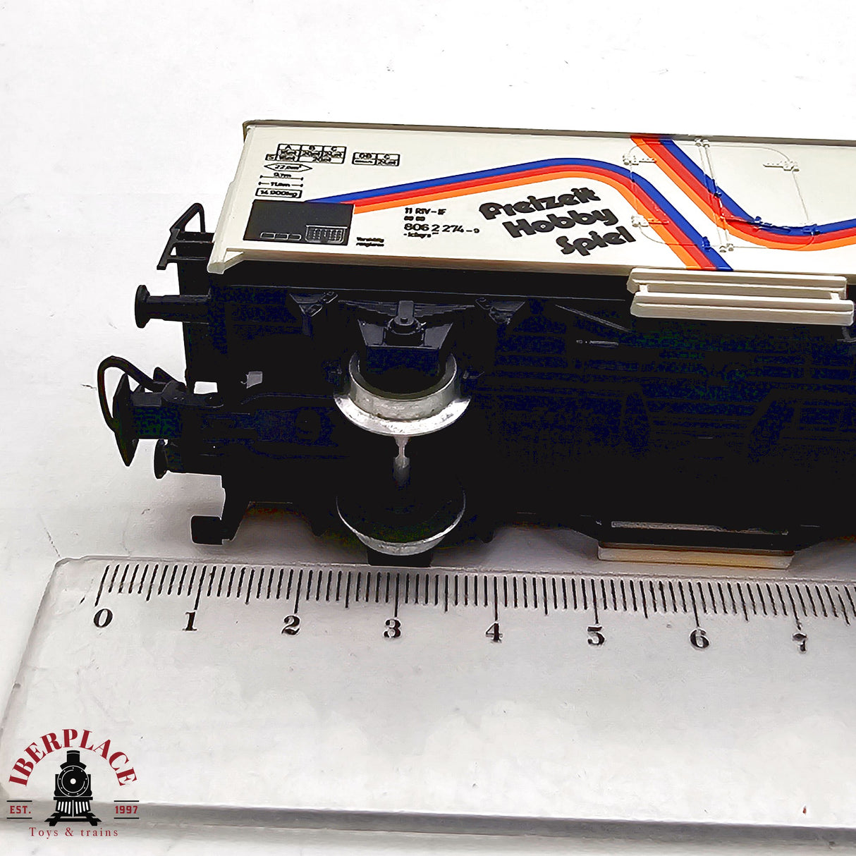 ♻️ 2da mano - AC Märklin 4415 vagón cerrado Freizeit Hobby Spiel DB H0 escala 1:87 EH011
