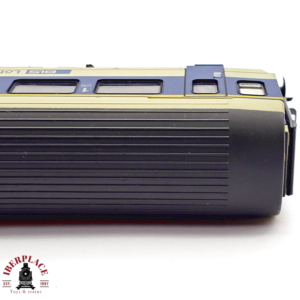 ♻️ 2da mano - DC Roco vagón pasajeros BLS Lötschbergbahn H0 escala 1:87 EH011
