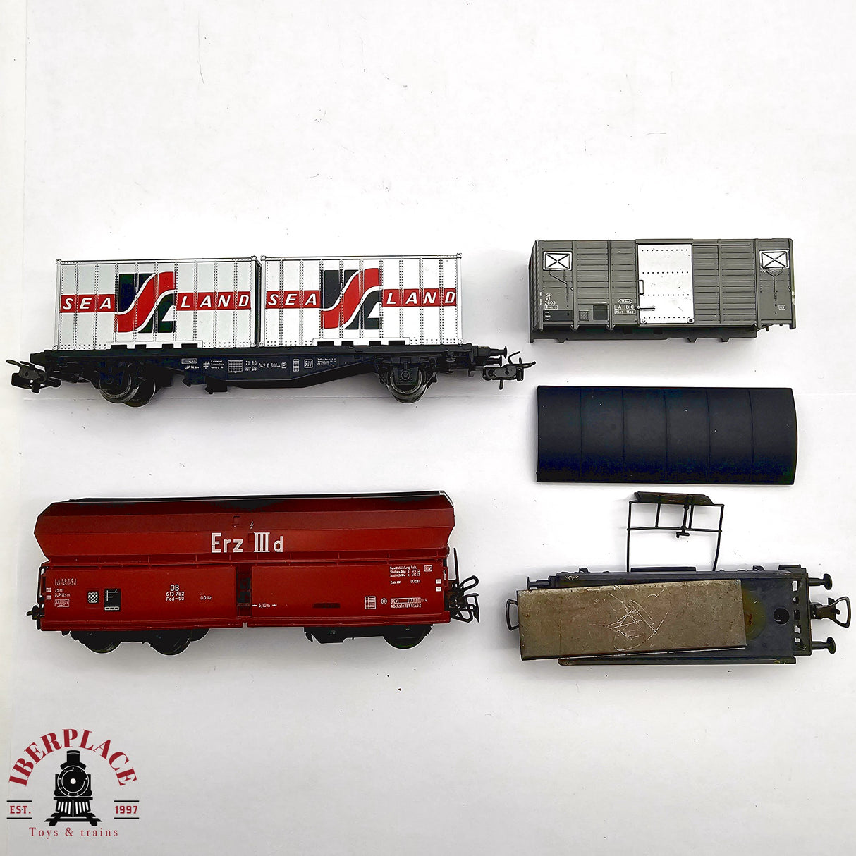 ♻️ 2da mano - Märklin vagones para piezas o restaurar H0 escala 1:87 EH011