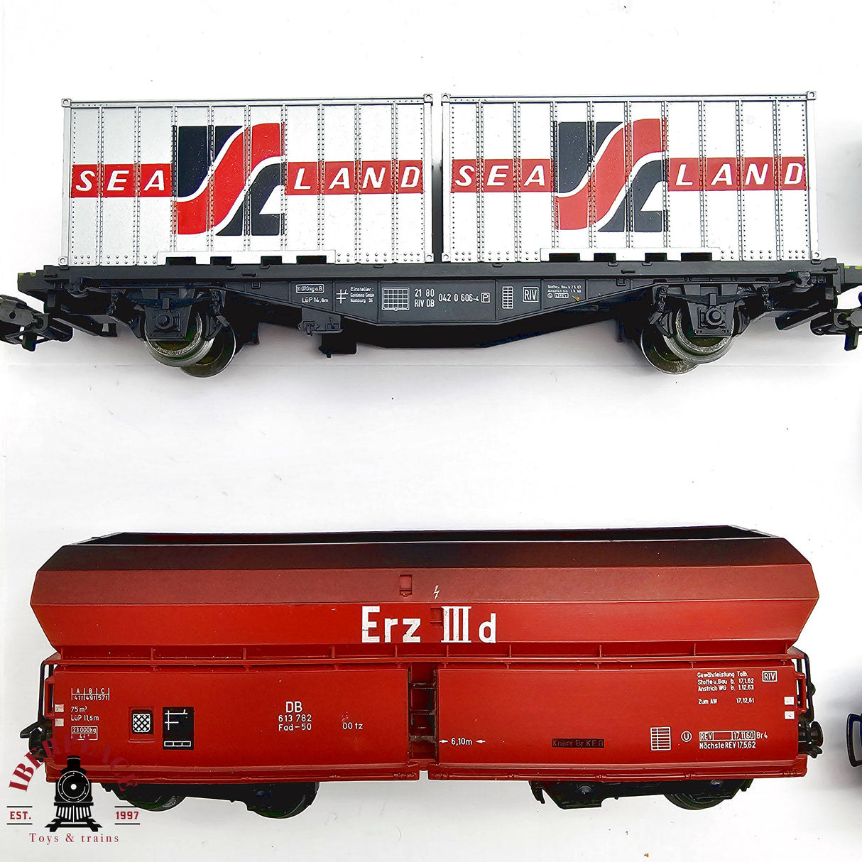 ♻️ 2da mano - Märklin vagones para piezas o restaurar H0 escala 1:87 EH011