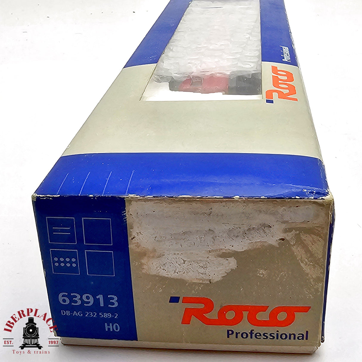 ♻️ 2da mano - DC Roco 63913 Locomotora BR 232 DB AG H0 escala 1:87 E12
