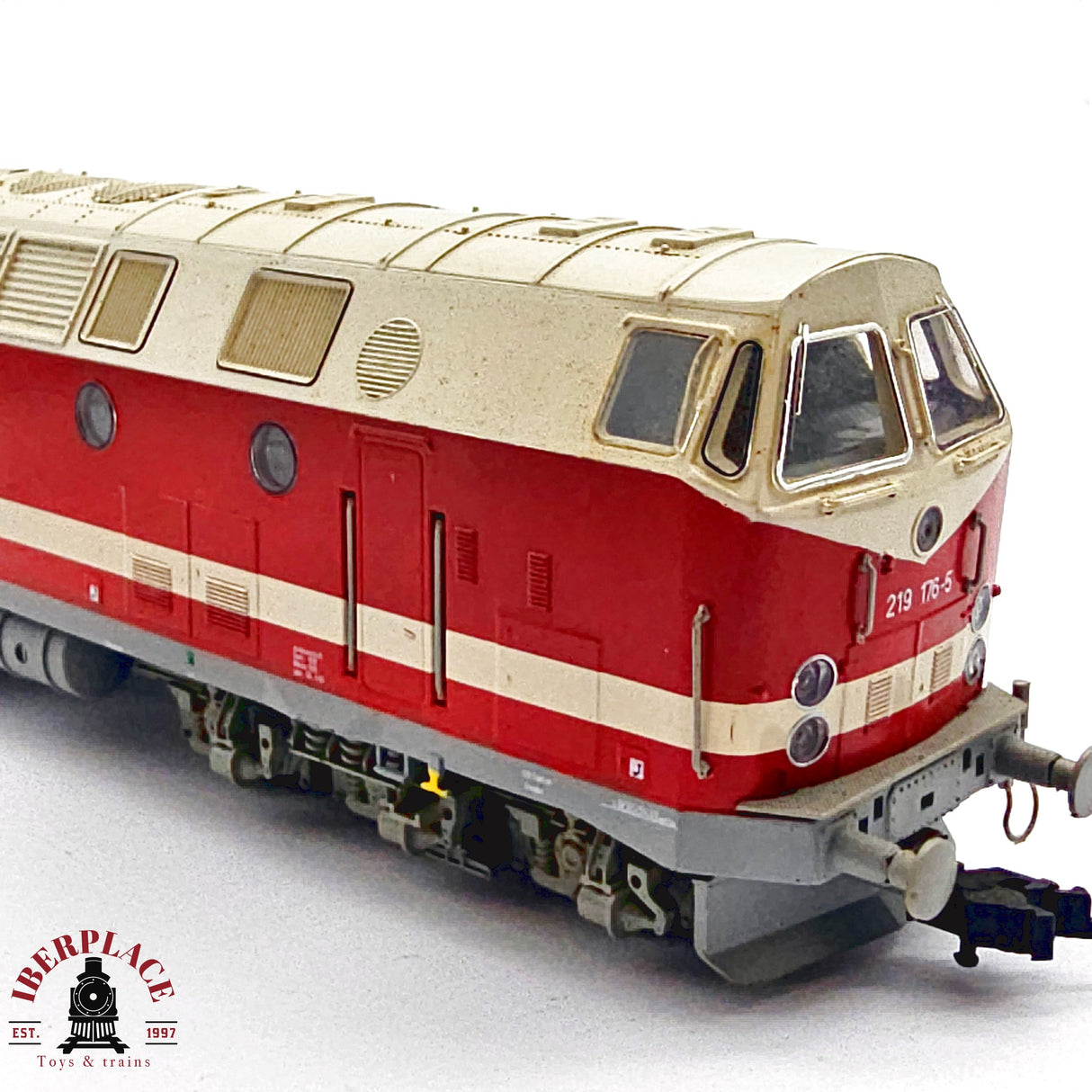 ♻️ 2da mano - DC Gützold 34100 Locomotora BR 219 2. DB H0 escala 1:87 E12