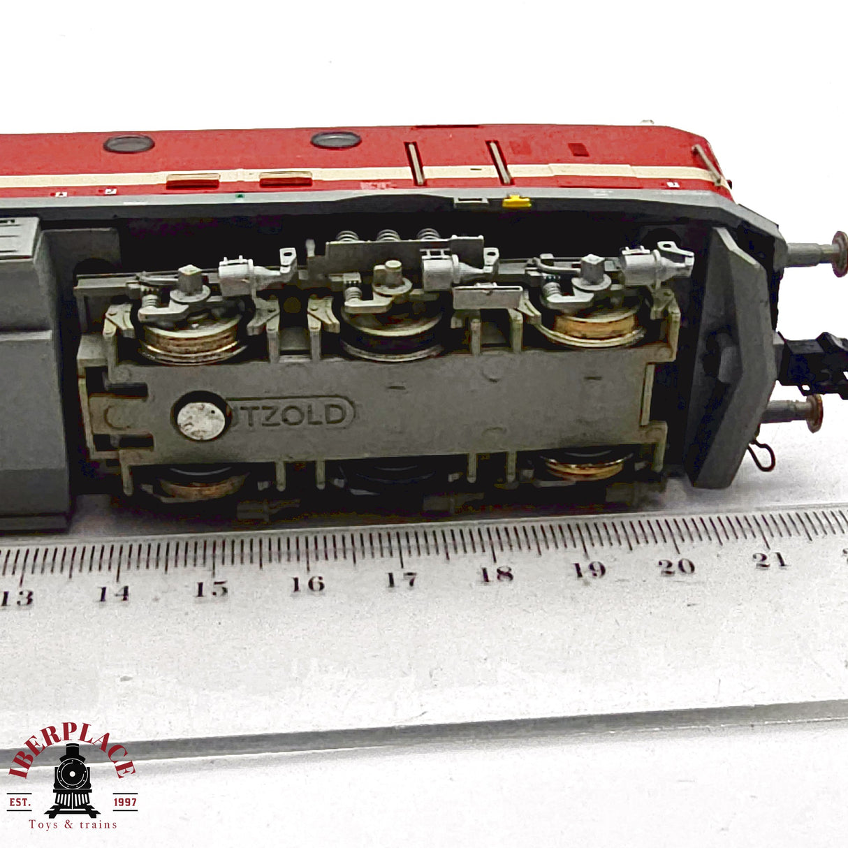 ♻️ 2da mano - DC Gützold 34100 Locomotora BR 219 2. DB H0 escala 1:87 E12