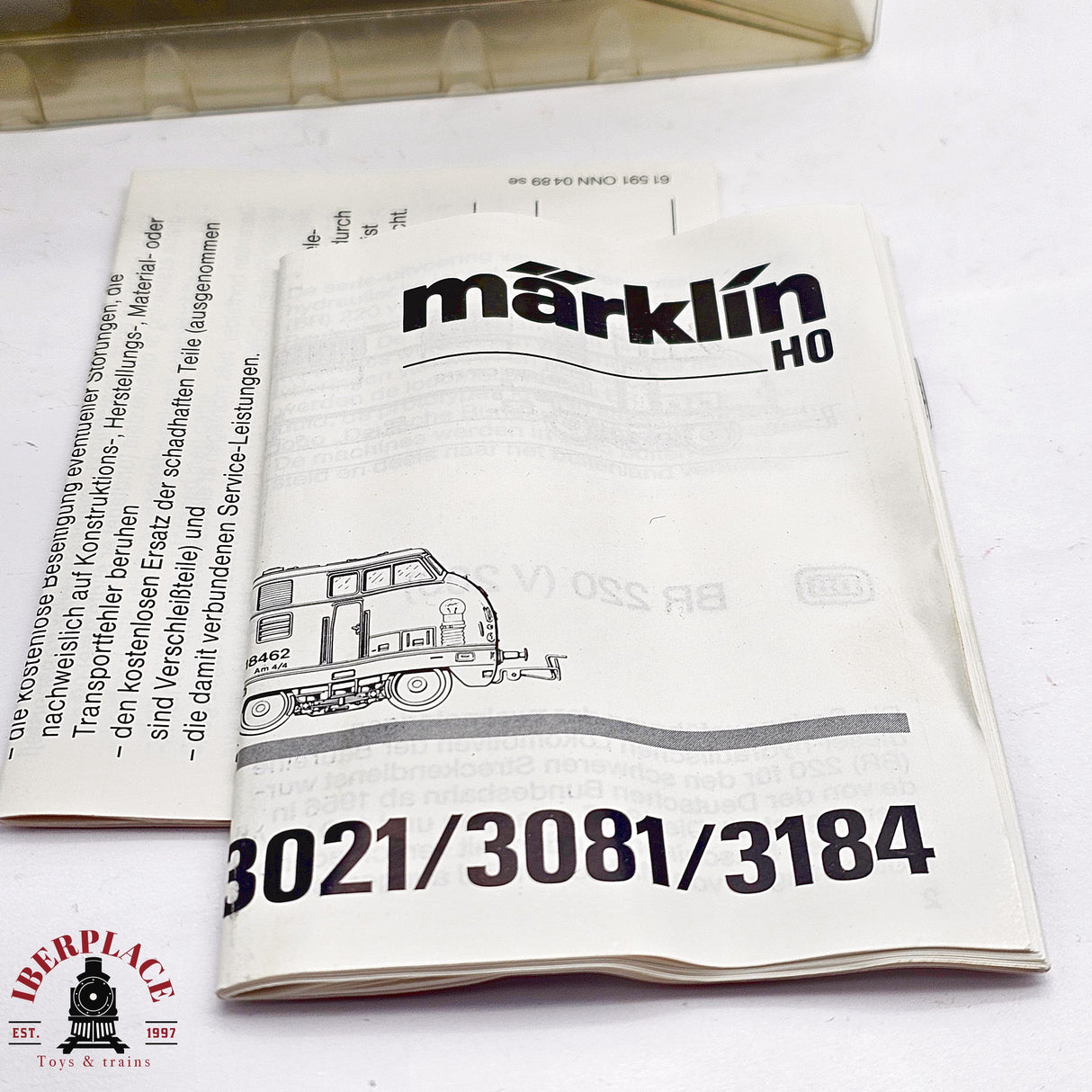 ♻️ 2da mano - Märklin 3021 Locomotora BR 220 DB H0 escala 1:87 E12