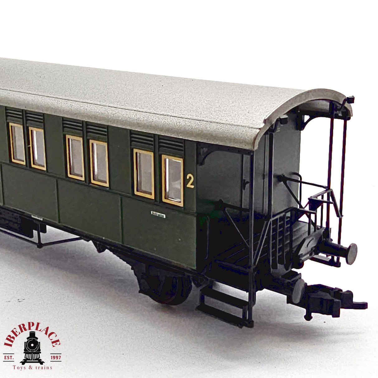 ♻️ 2da mano - DC Liliput L334013 vagón pasajeros Clase 2 DB Ep III H0 escala 1:87 E12