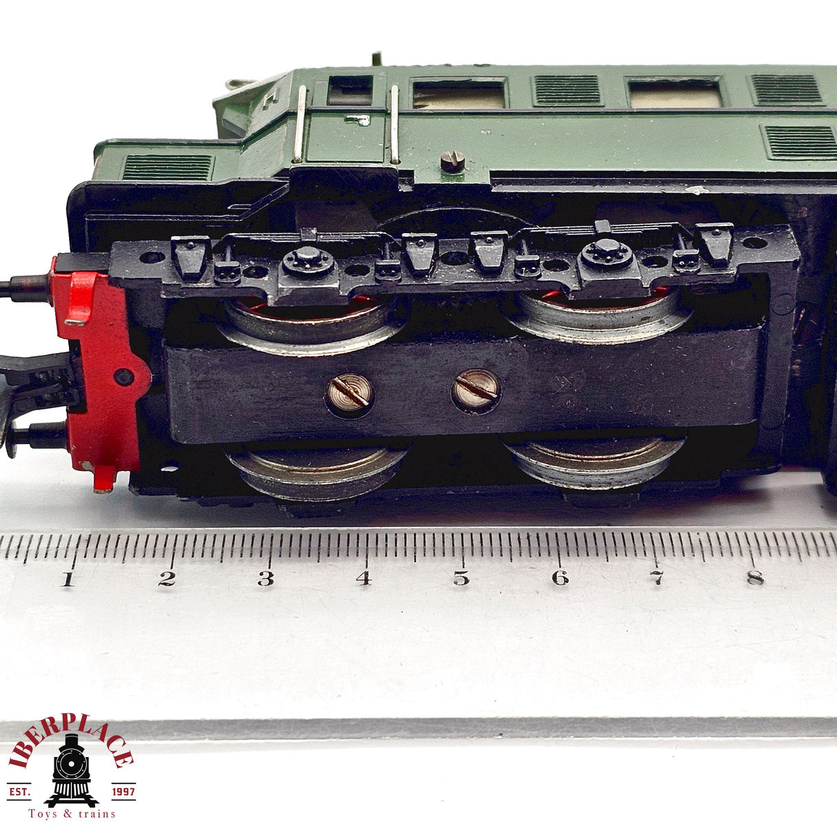 ♻️ 2da mano - DC Fleischmann 1335 vintage Locomotora E44 1952 Hierro fundido H0 escala 1:87 E12