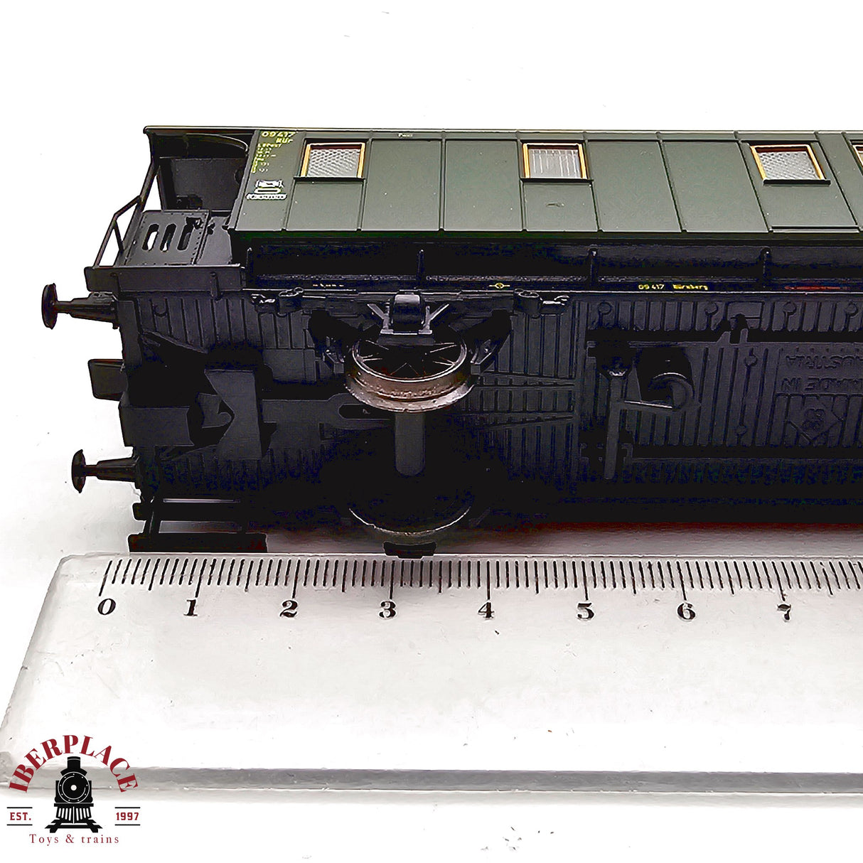 ♻️ 2da mano - DC Roco 44832 vagón correos postales DB 2 clase H0 escala 1:87 E12