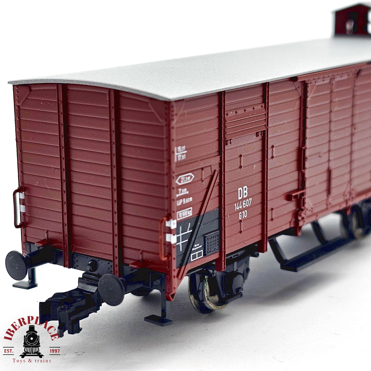 ♻️ 2da mano - DC Roco vagon cerrado DB 144 H0 escala 1:87 E12