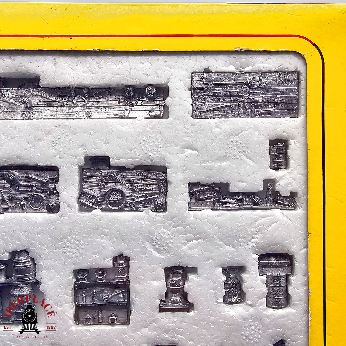 ♻️ 2da mano - BRAWA 0703 Mobiliario interior de cobertizo locomotoras H0 escala 1:87 E12