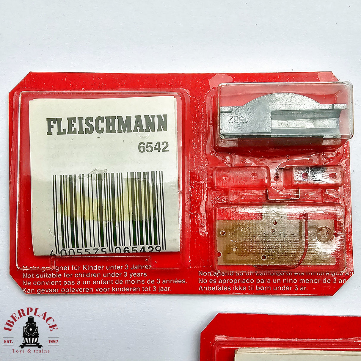 ♻️ 2da mano - Fleischmann 3x 6542 6541 iluminación interior H0 escala 1:87 E12