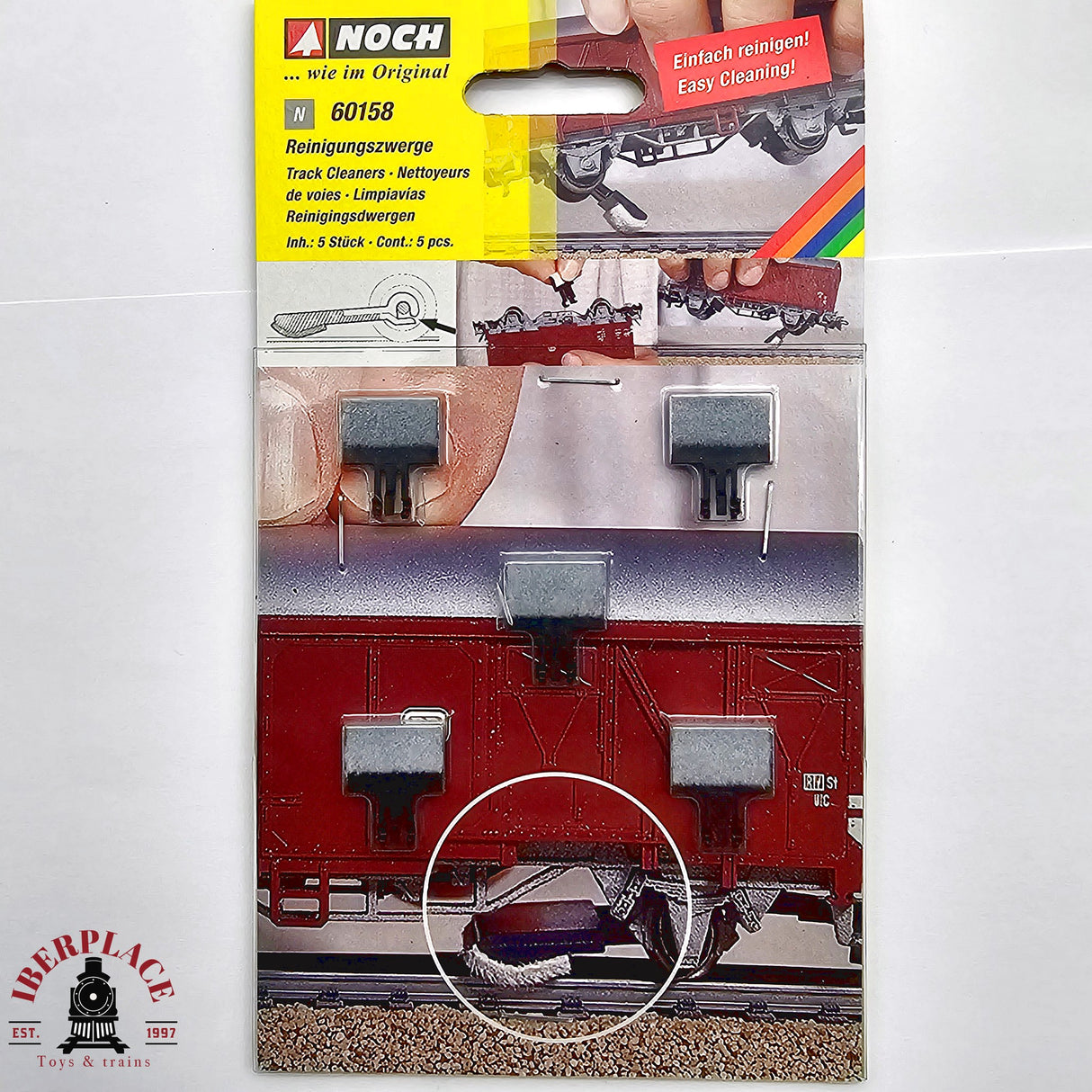 ♻️ 2da mano - Noch 60158 enanos limpiavías para vagones N escala 1:160 E12