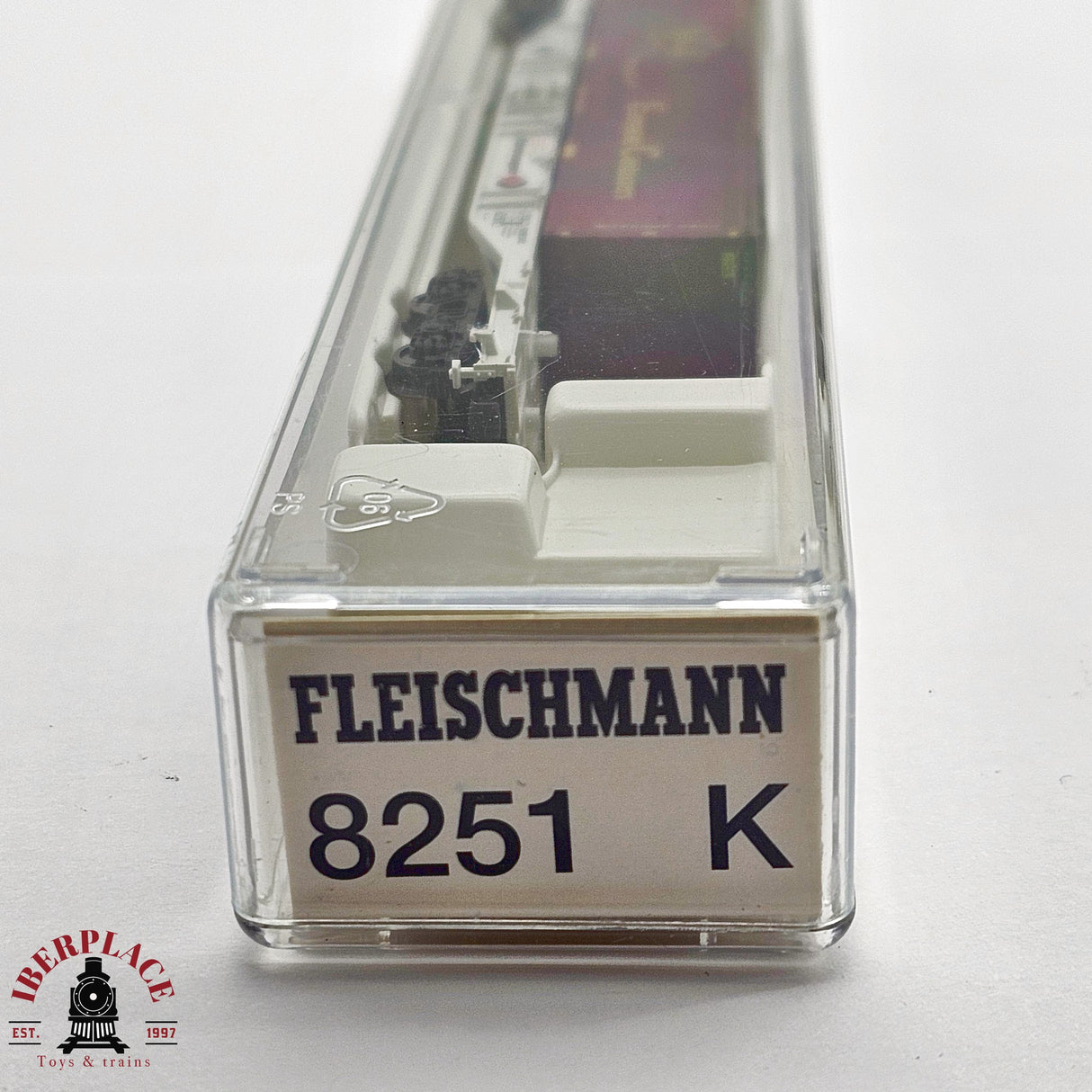 ♻️ 2da mano - Fleischmann 8251K vagón contenedor Kombiwaggon European Containers N escala 1:160 E13