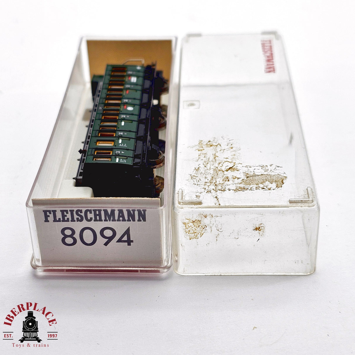 ♻️ 2da mano - Fleischmann 8094 vagón pasajeros DRG clase 3 N escala 1:160 E13