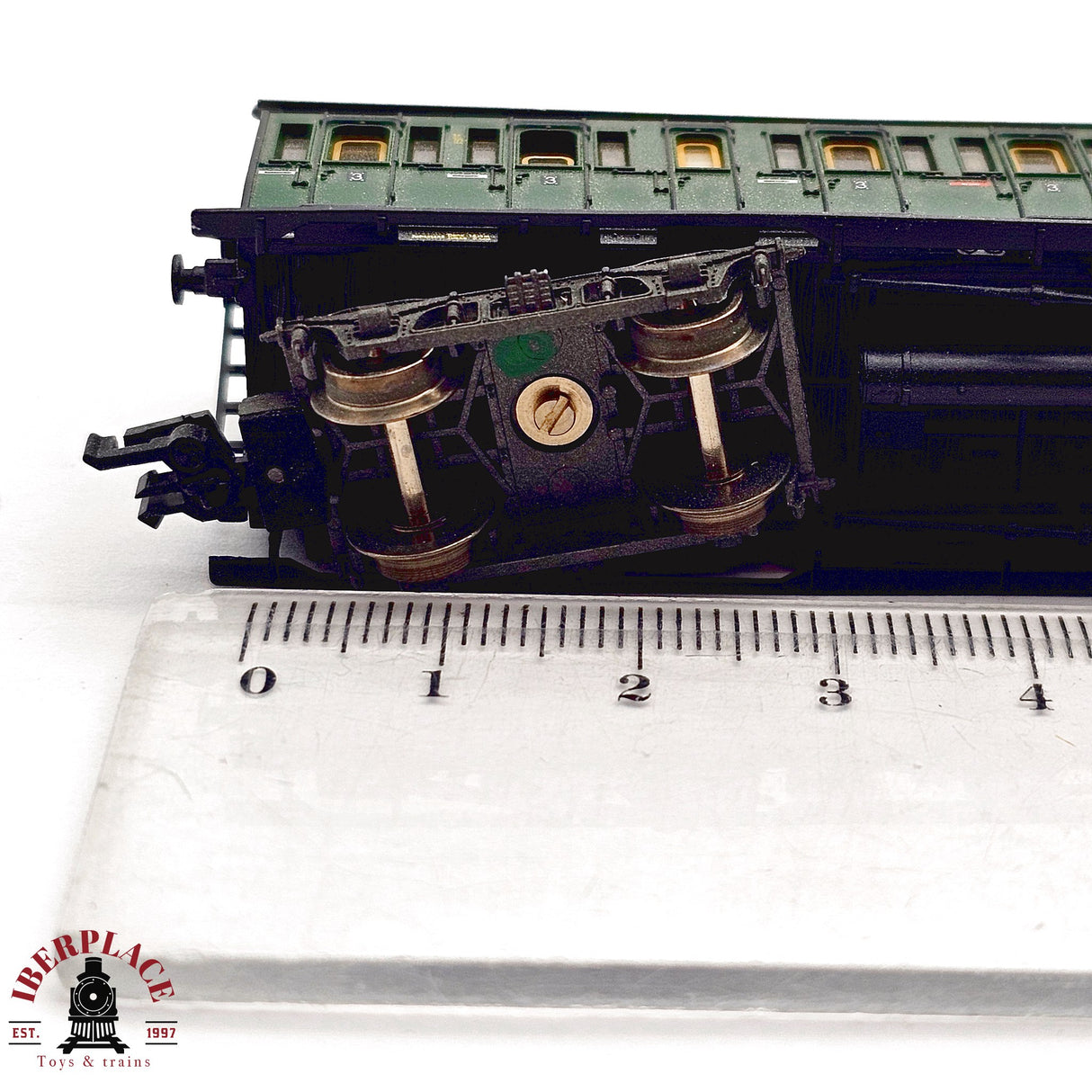 ♻️ 2da mano - Fleischmann vagón pasajeros DRG 41 811 N escala 1:160 E13
