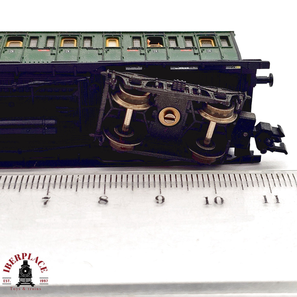 ♻️ 2da mano - Fleischmann vagón pasajeros DRG 41 811 N escala 1:160 E13