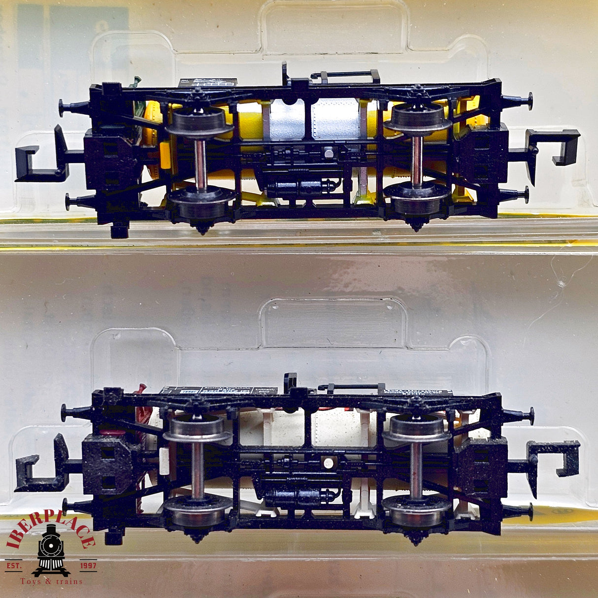 ♻️ 2da mano - Minitrix 3x vagones cisterna Leona DR K.Bay.Sts.B N escala 1:160 E13