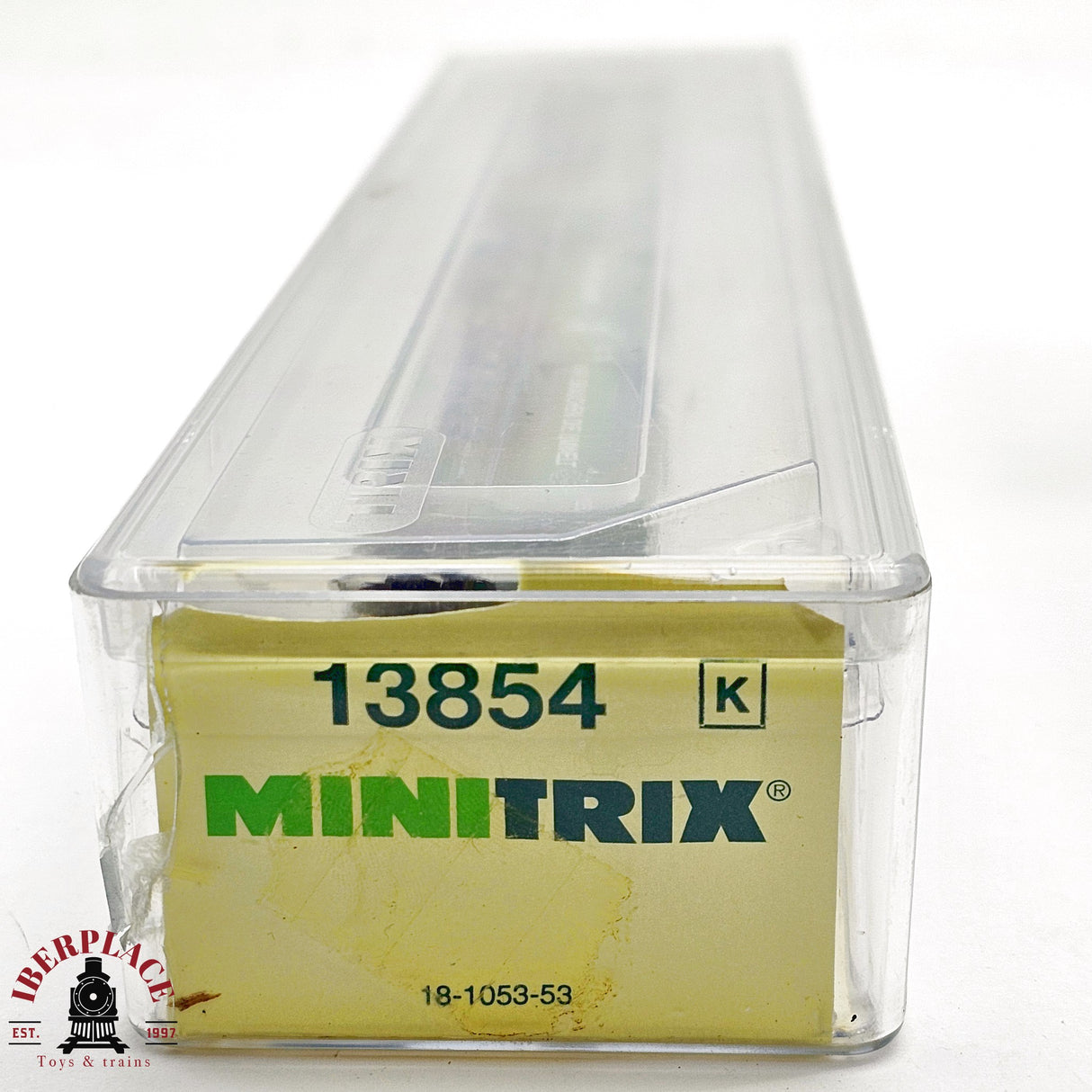 ♻️ 2da mano - Minitrix 13854 vagones plataforma contenedores DB N escala 1:160 E13