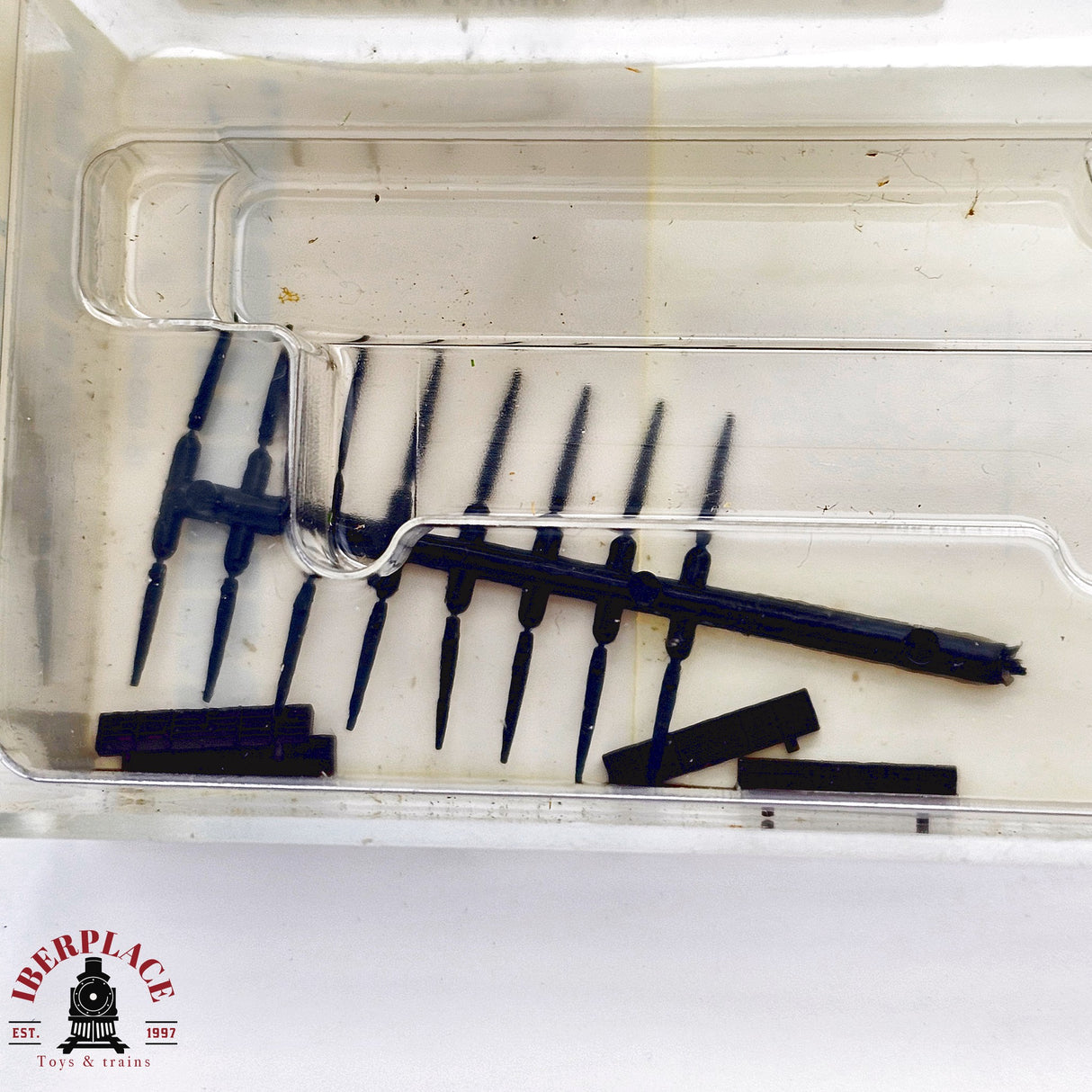 ♻️ 2da mano - Minitrix 13831 vagones telero con contenedores DWE DB N escala 1:160 E13